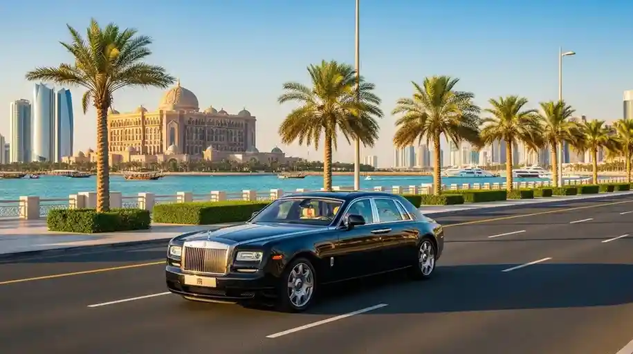 Dubai to Abu Dhabi Full Day Private Tour Luxury Car & Chauffeur