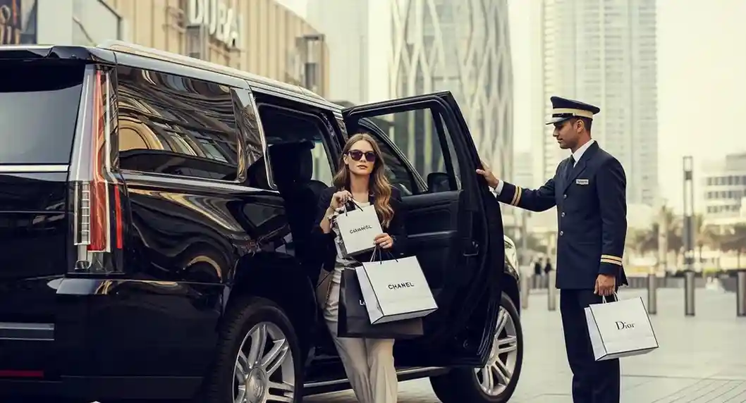 Shopping Chauffeur Service in Dubai – Private Driver for Mall & Luxury Shopping