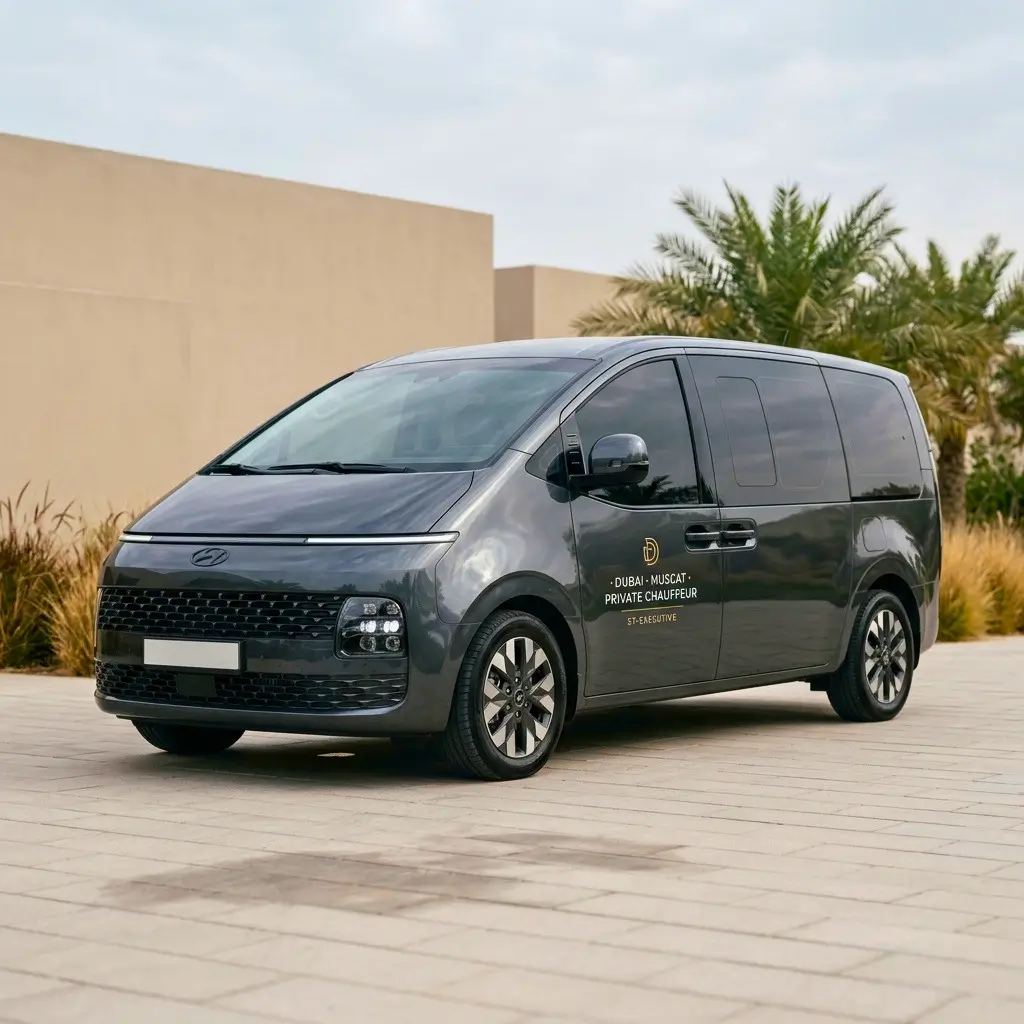 Hyundai Staria and Toyota Hiace for group transfer
