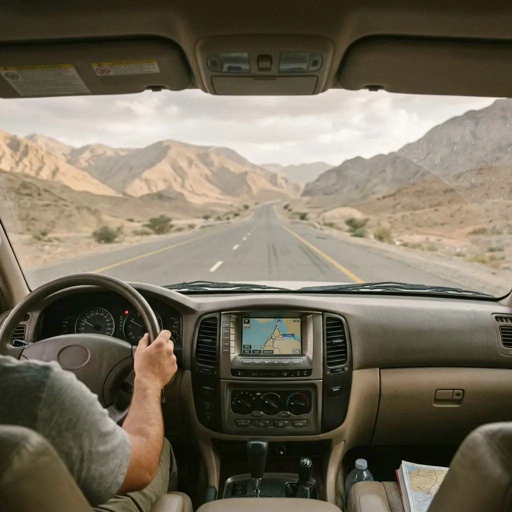 Dubai to Oman private road transfer