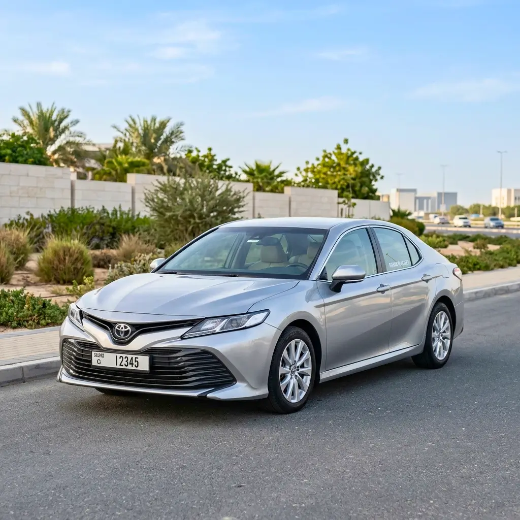 Toyota Camry sedan for Dubai to Six Senses Zighy Bay transfer