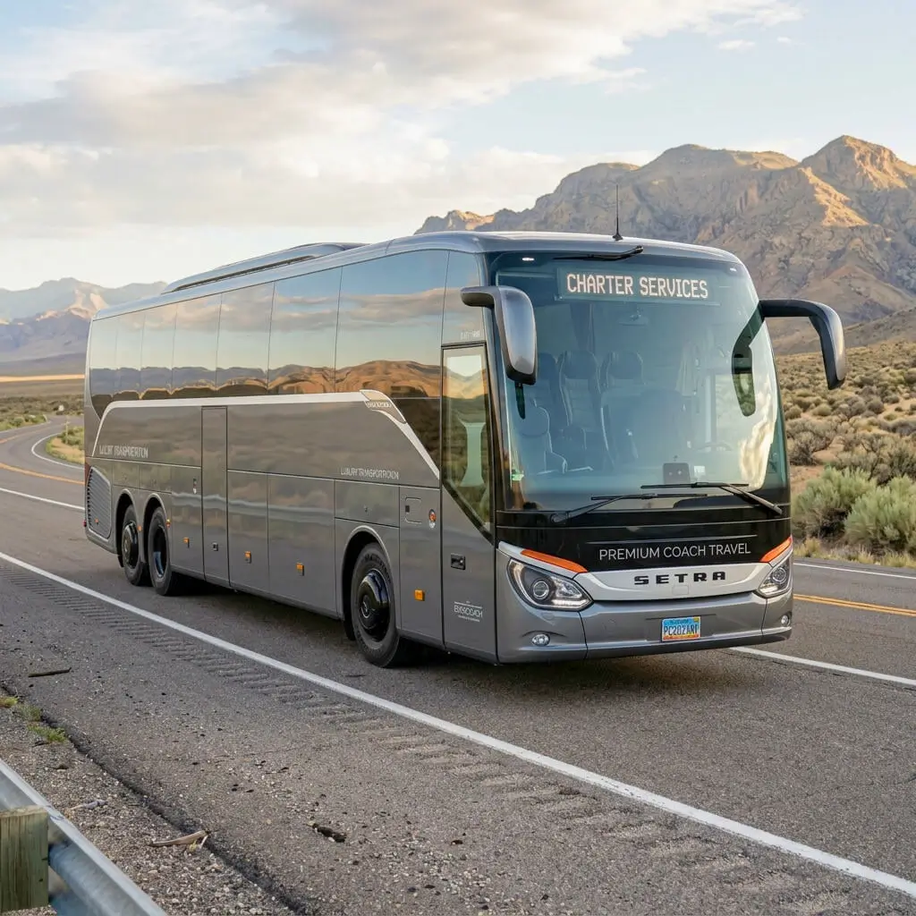 High-capacity coach coaster bus