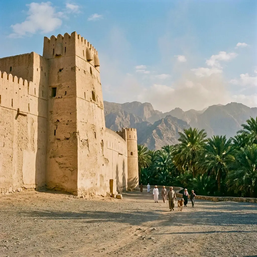 Nizwa ancient town fort